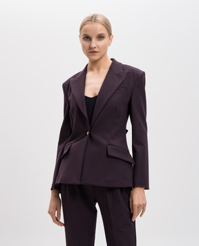 Versace Jeans Couture Purple logo jacket 77HAQ702N0394
