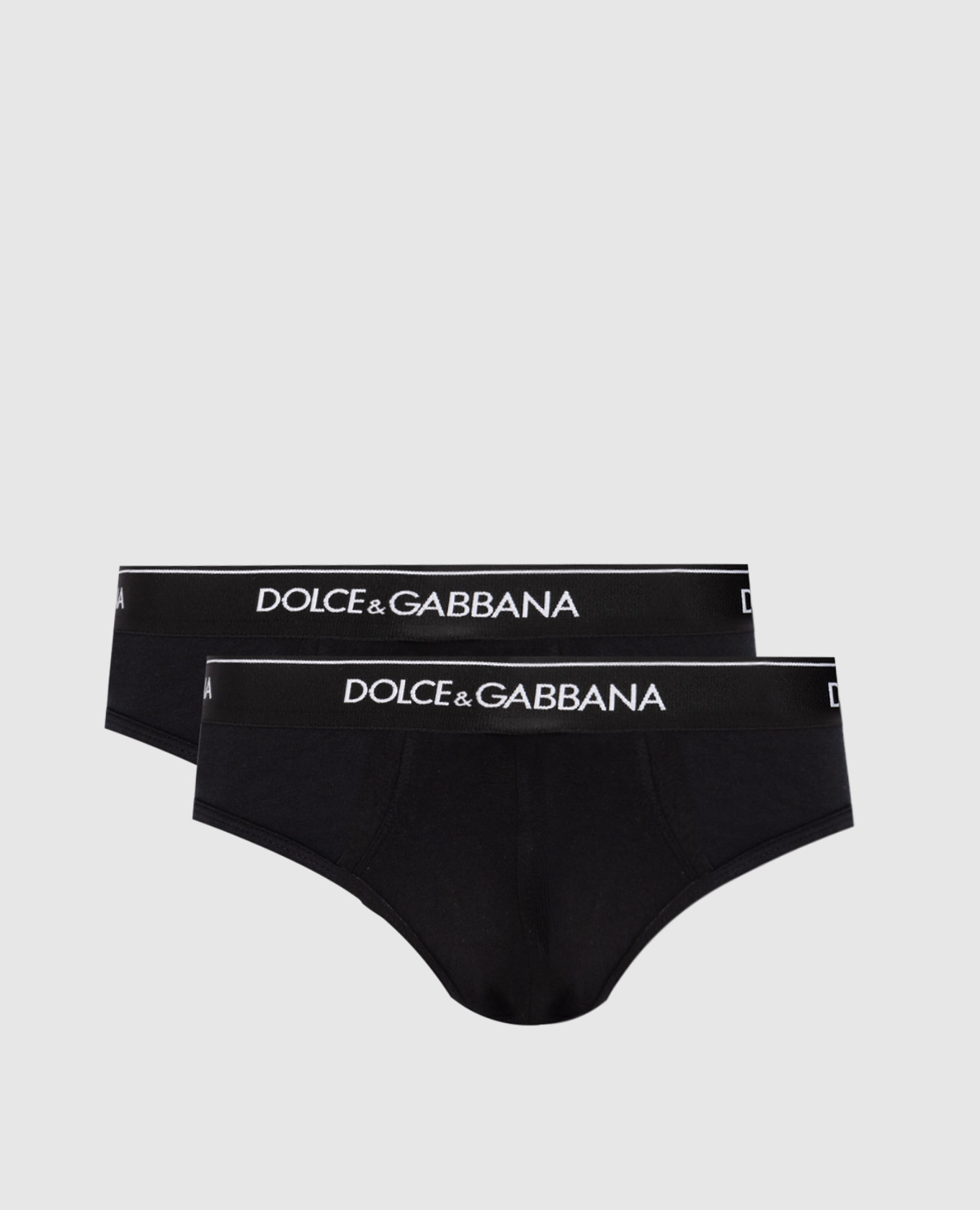 

Set of black briefs with logo Dolce&Gabbana