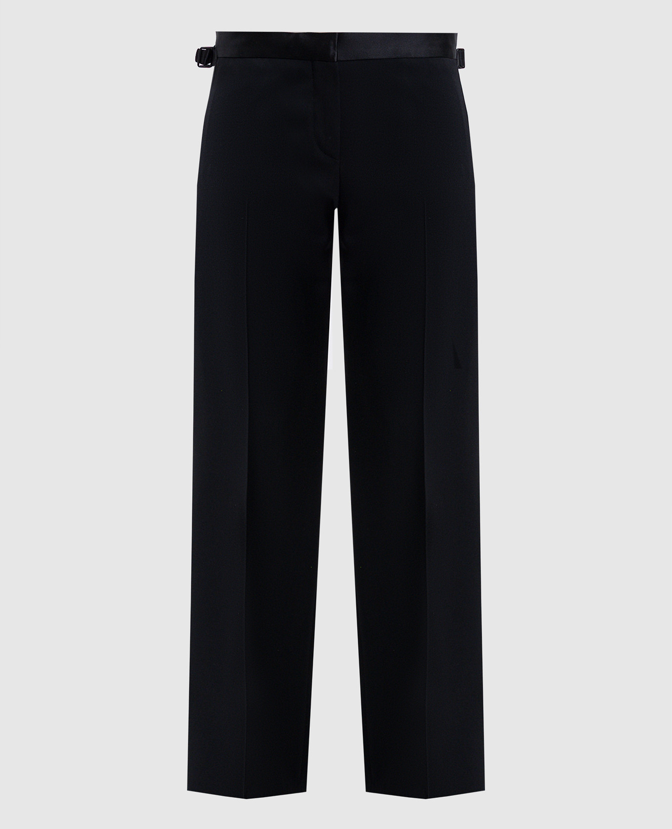 Black wool pants with stripes Tom Ford