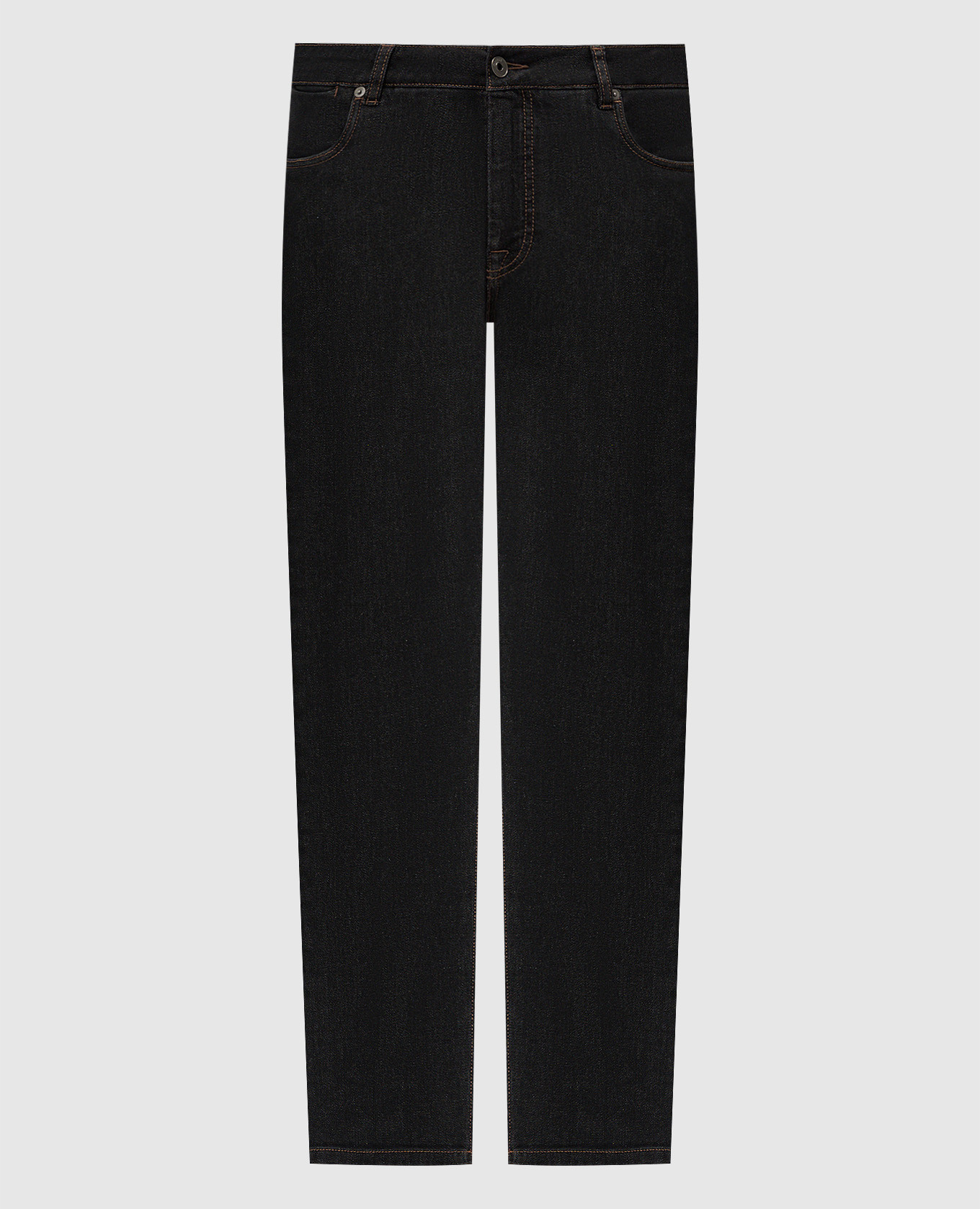 

Black jeans with logo Peserico