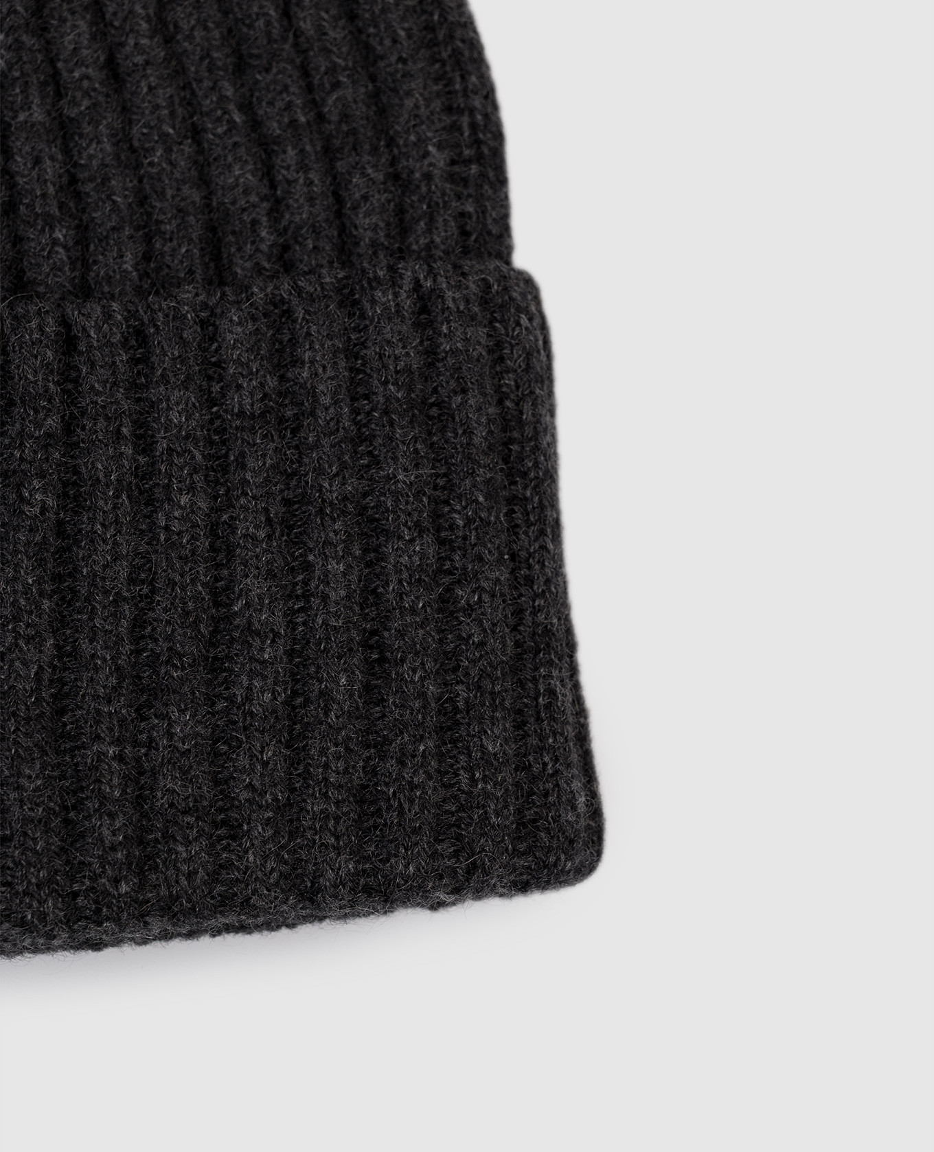 

Gray cashmere hat Brunello Cucinelli, Grey