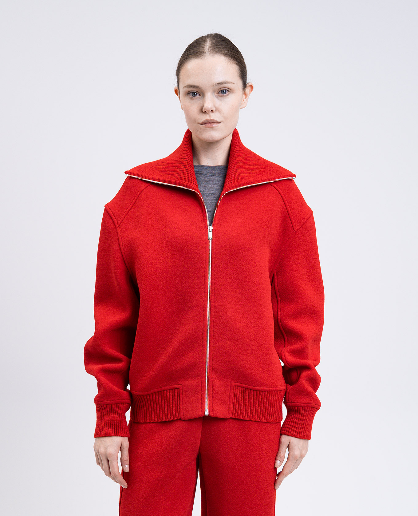 

Red jacket with wool Jil Sander