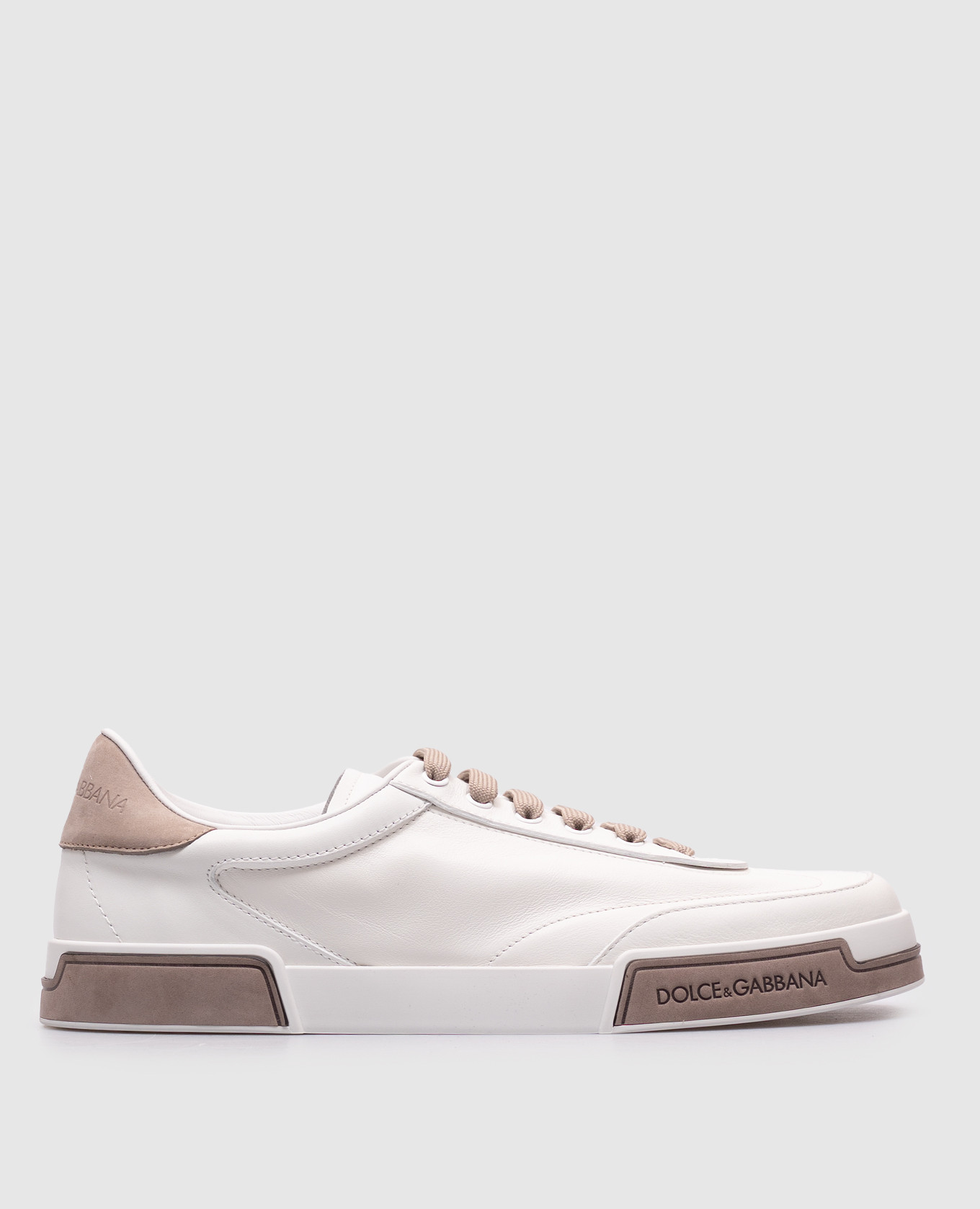 White leather Portofino Yacht sneakers Dolce&Gabbana