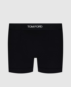 Tom Ford Black boxer briefs with logo T4LC31040