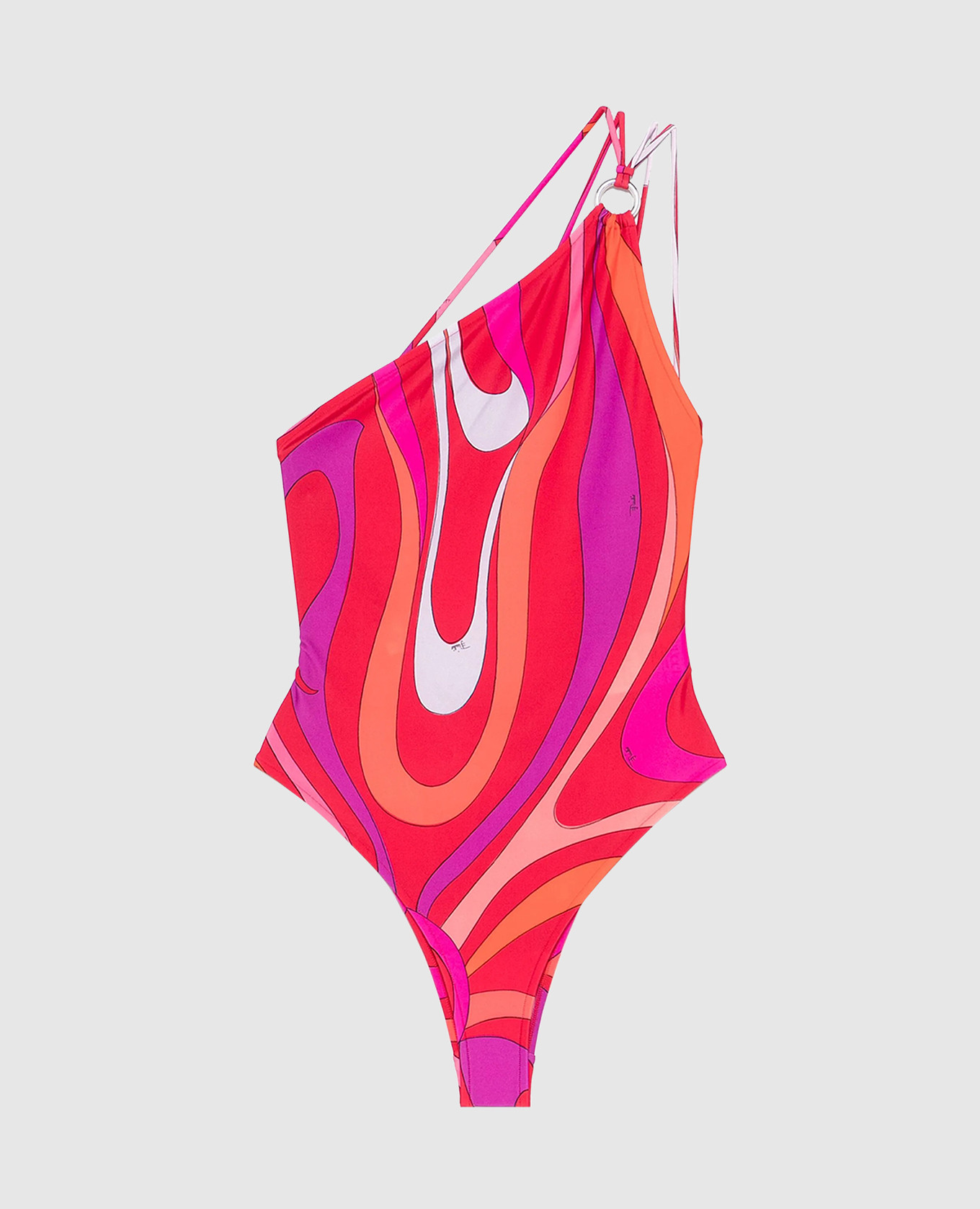 

Red swimsuit with branded print PUCCI