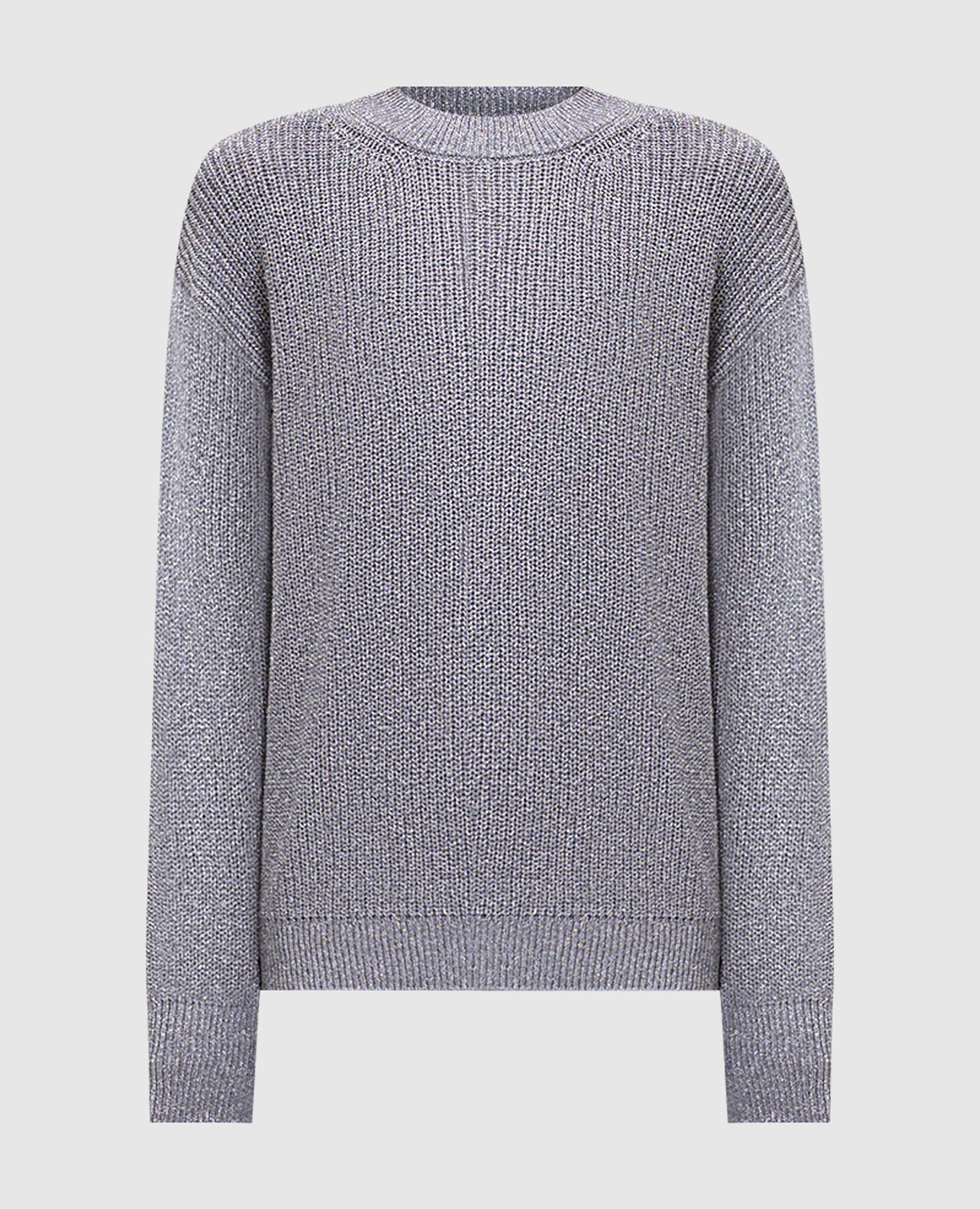 

Grey Windsor sweater with lurex Momoni
