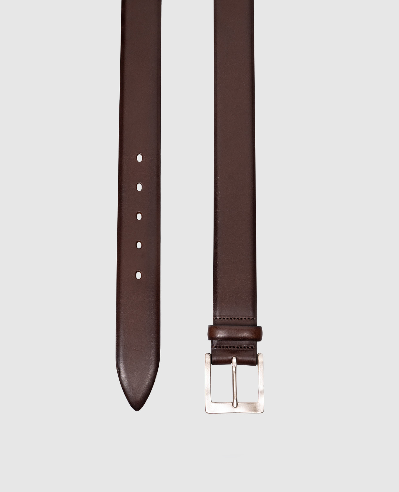 

Brown leather belt BERTH MooRER