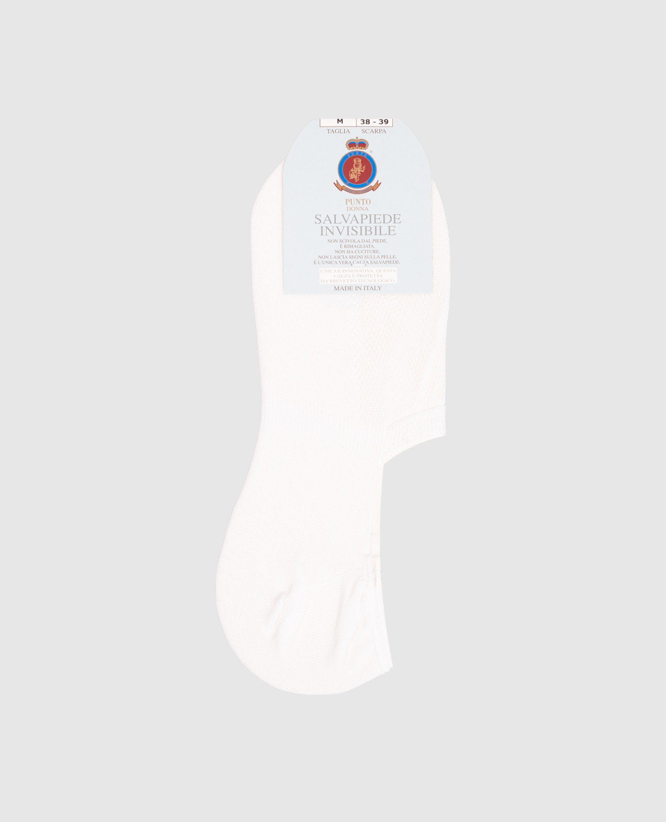 

White socks with footprints RiminiVeste