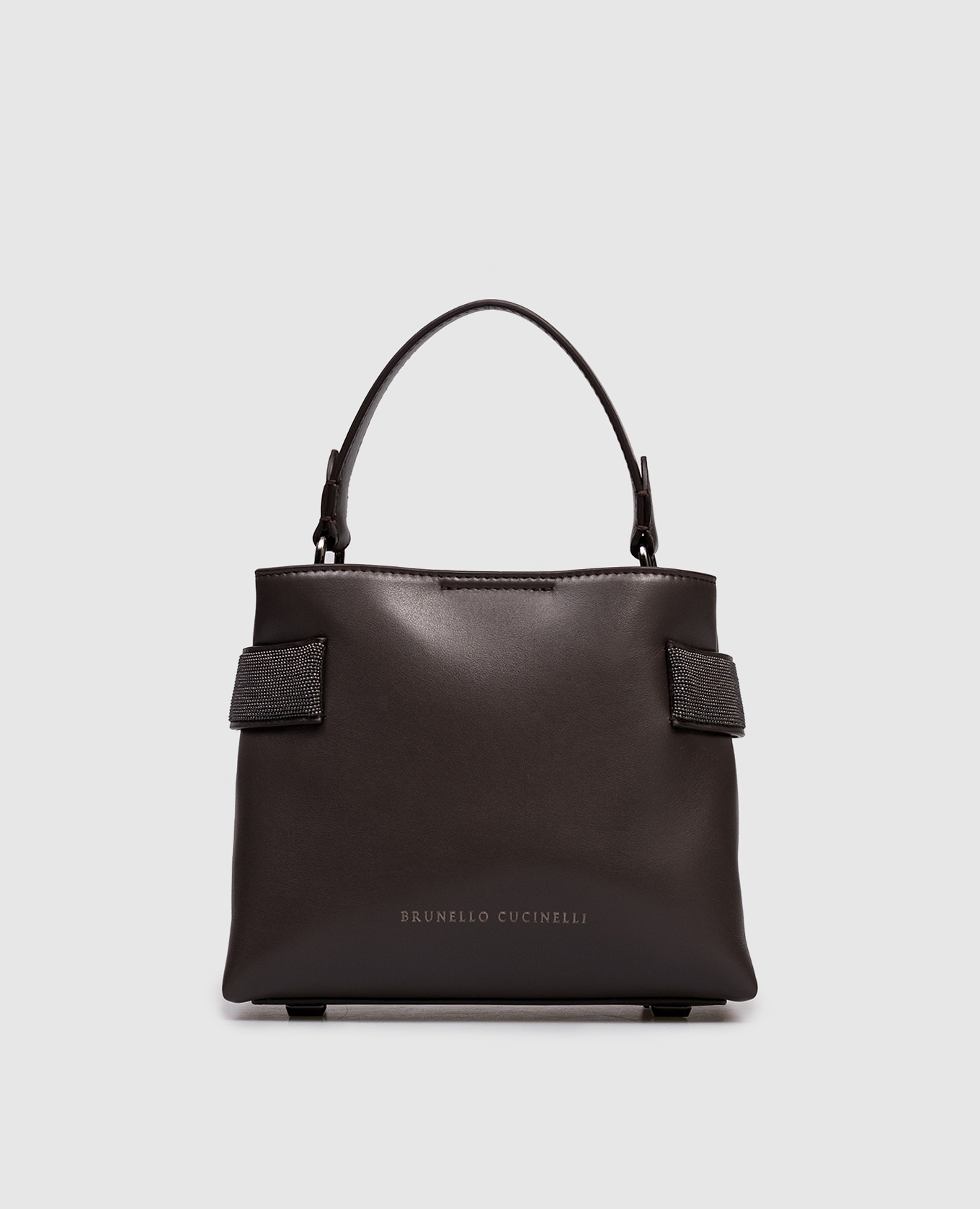 

Essence brown leather bag Brunello Cucinelli