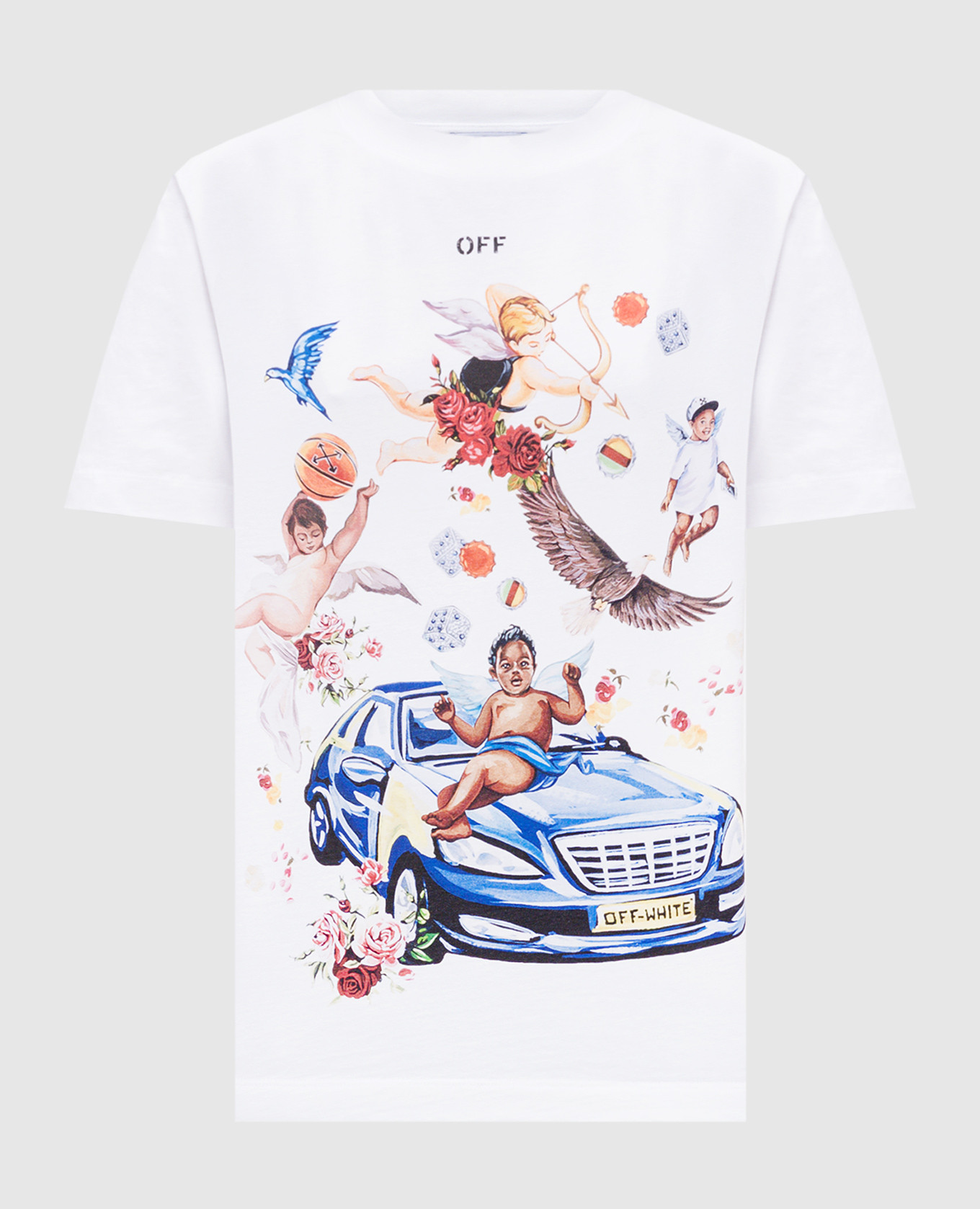 

White T-shirt with print Off-White