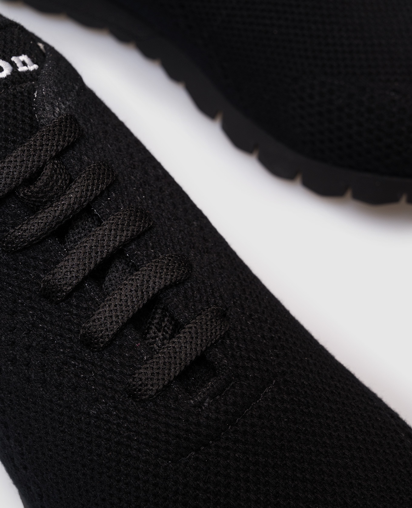 

Black sneakers with logo Kiton