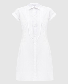 Y`S Yamamoto White asymmetrical blouse YPB03001