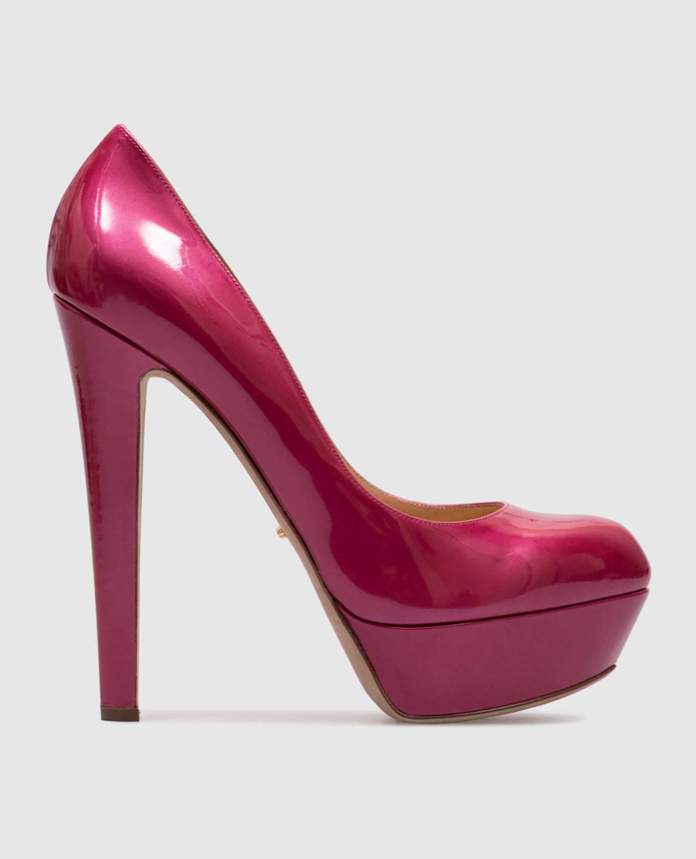 

Pink patent leather shoes Sergio Rossi