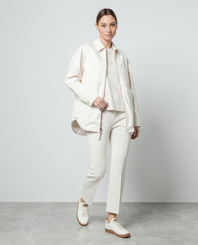 Agnona Beige pants T70415YY2030
