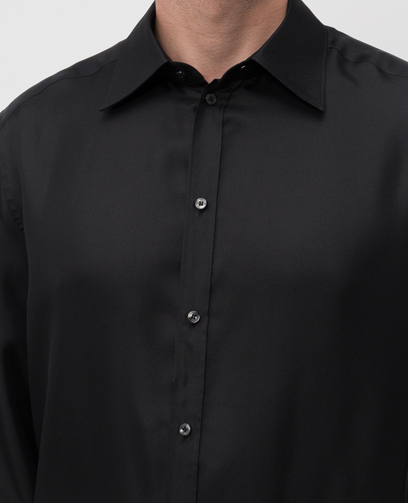 

Black silk shirt Dolce&Gabbana