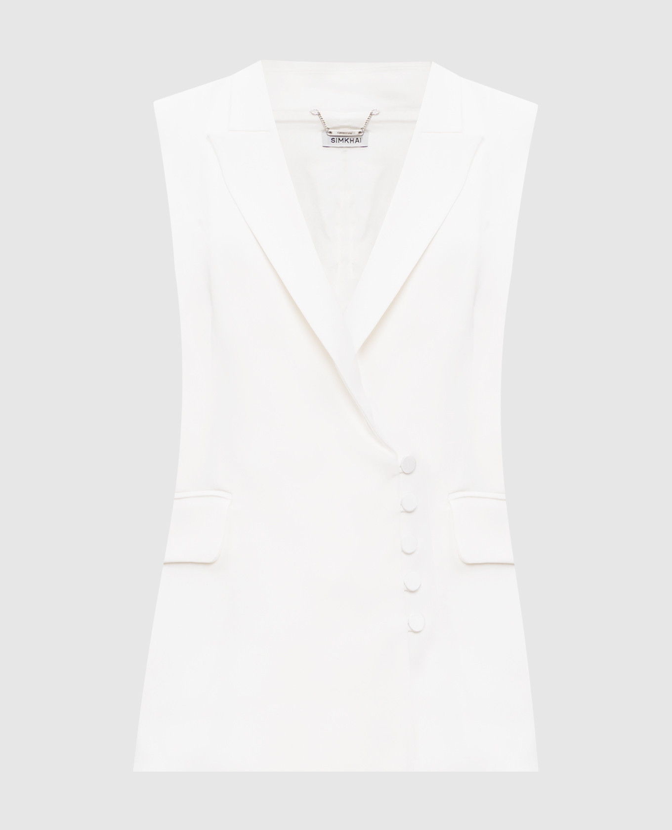 White vest Valarie Simkhai