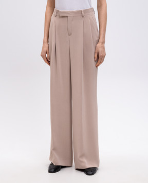 Jacob Lee Pink silk pants WTP056SS25SCPB