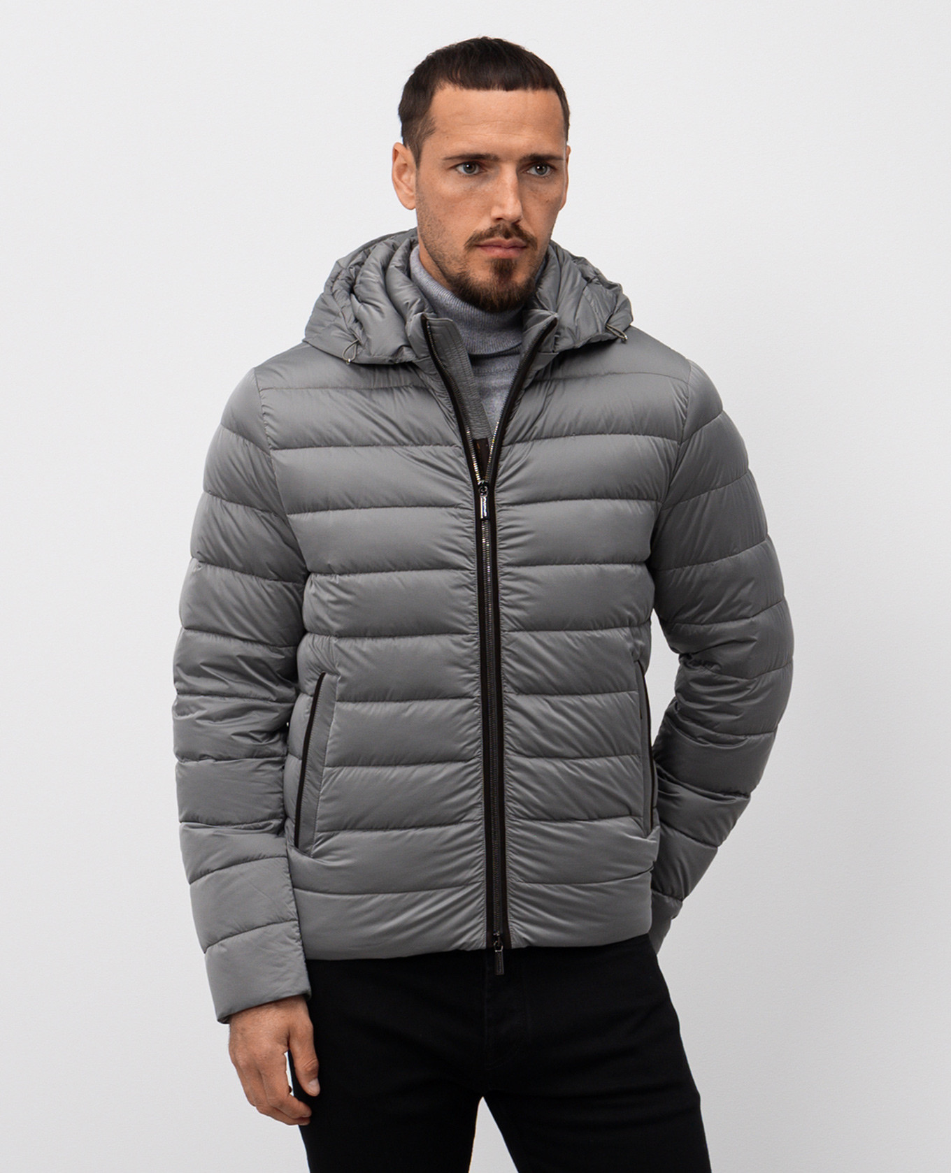 

Gray down jacket EURICO MooRER, Grey