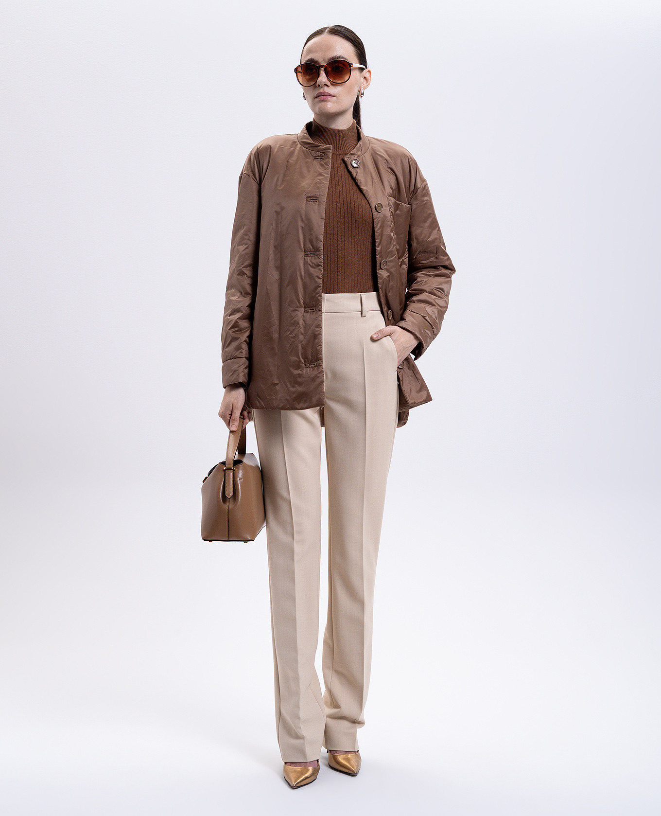 

Beige pants FETTA Max Mara Sportmax