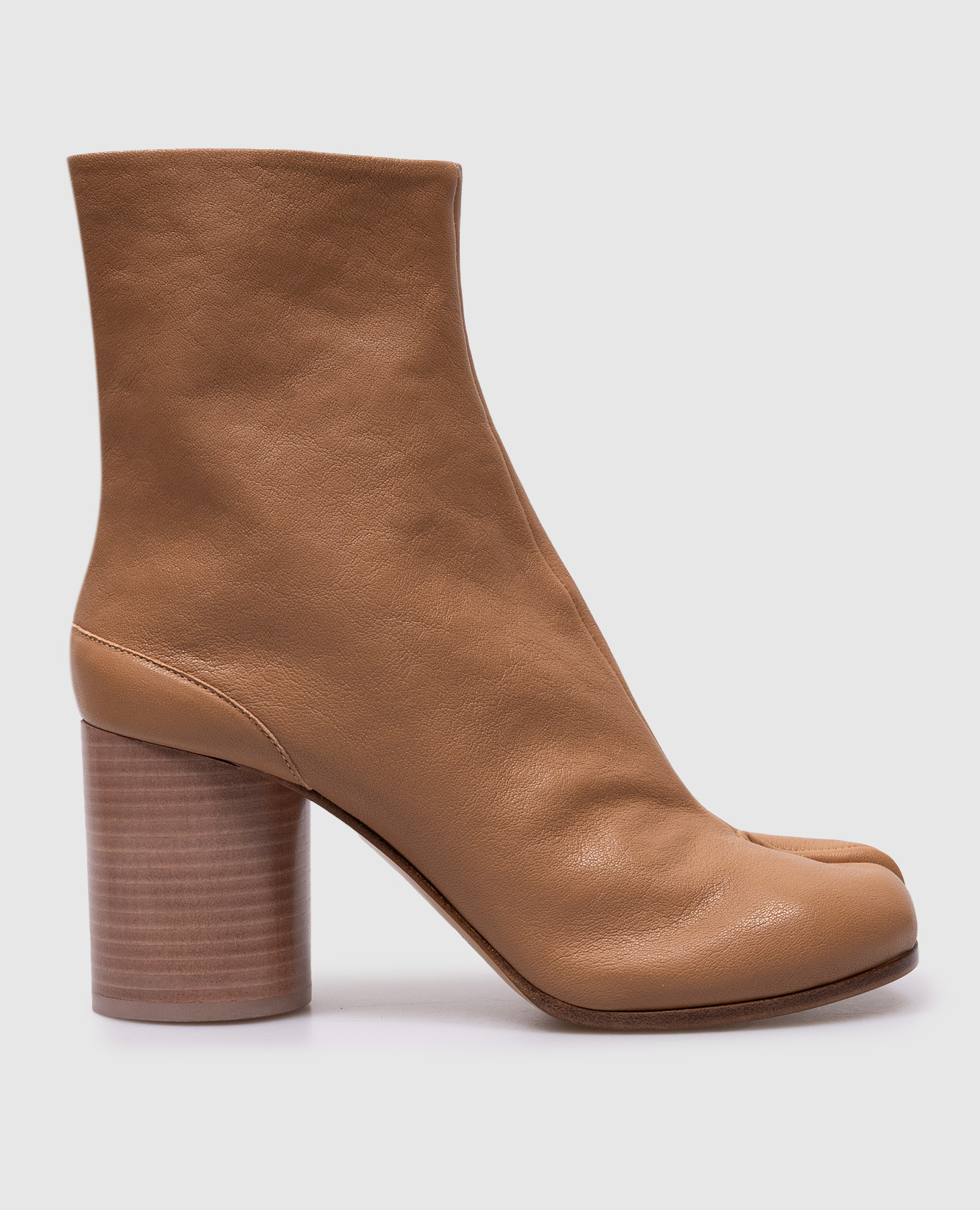 

Tabi brown leather ankle boots Maison Margiela