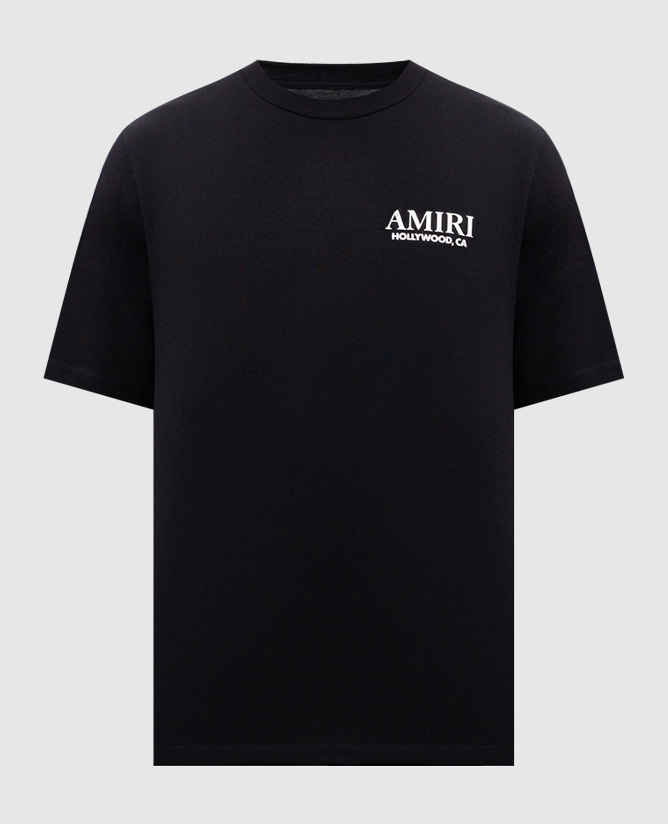 

BONES black t-shirt with logo print AMIRI