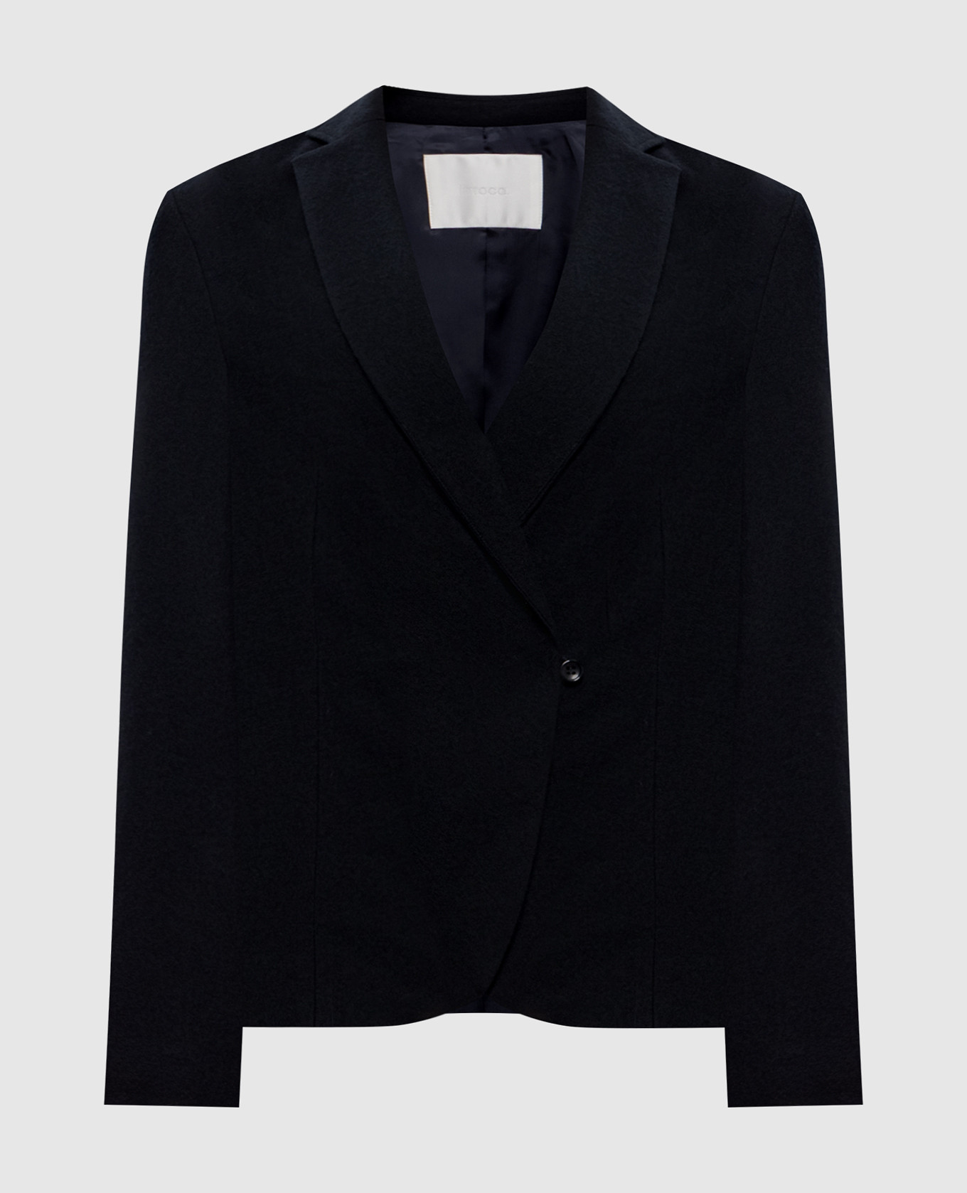 Black wool jacket Intoca