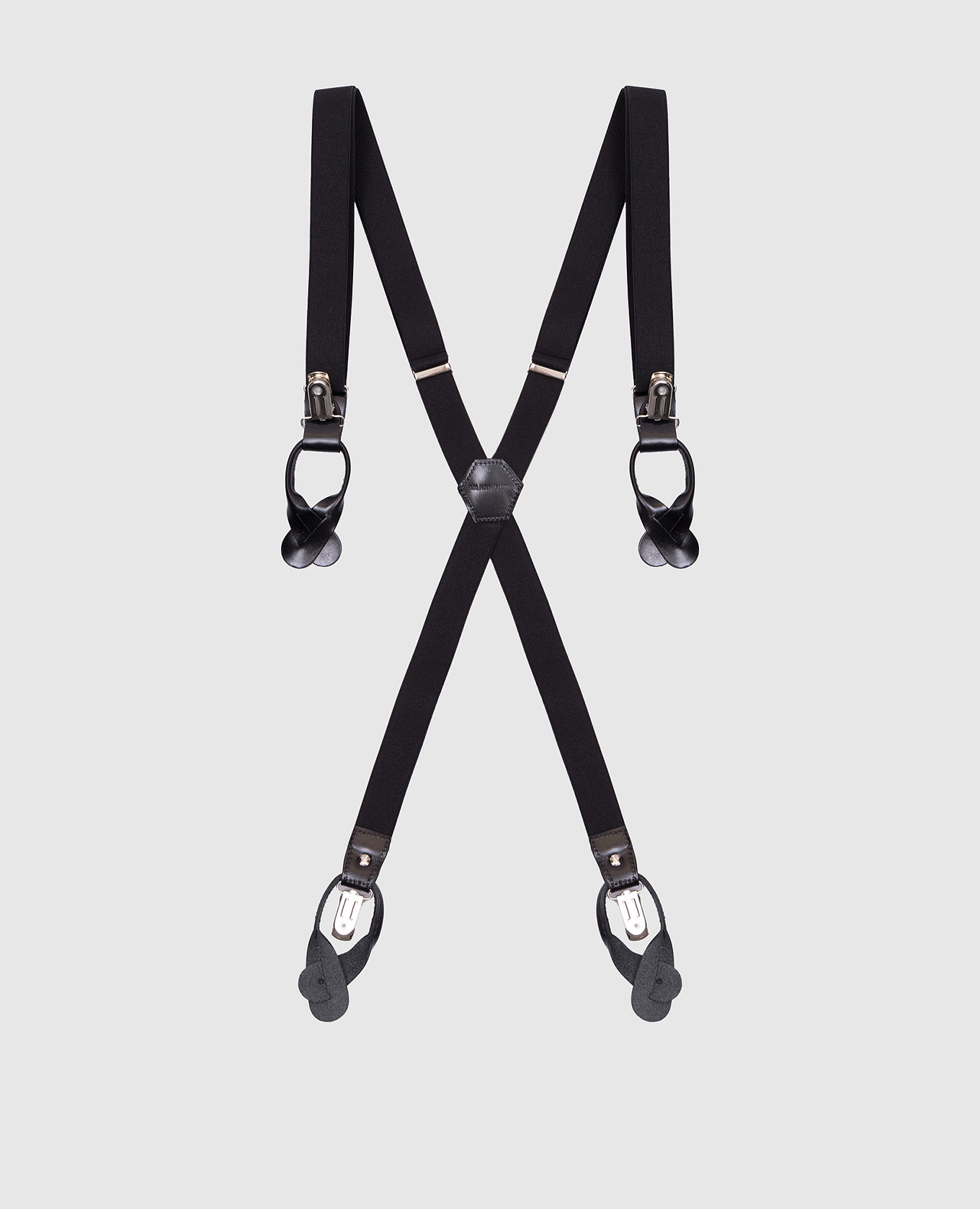 

Black suspenders Ann Demeulemeester, Черный