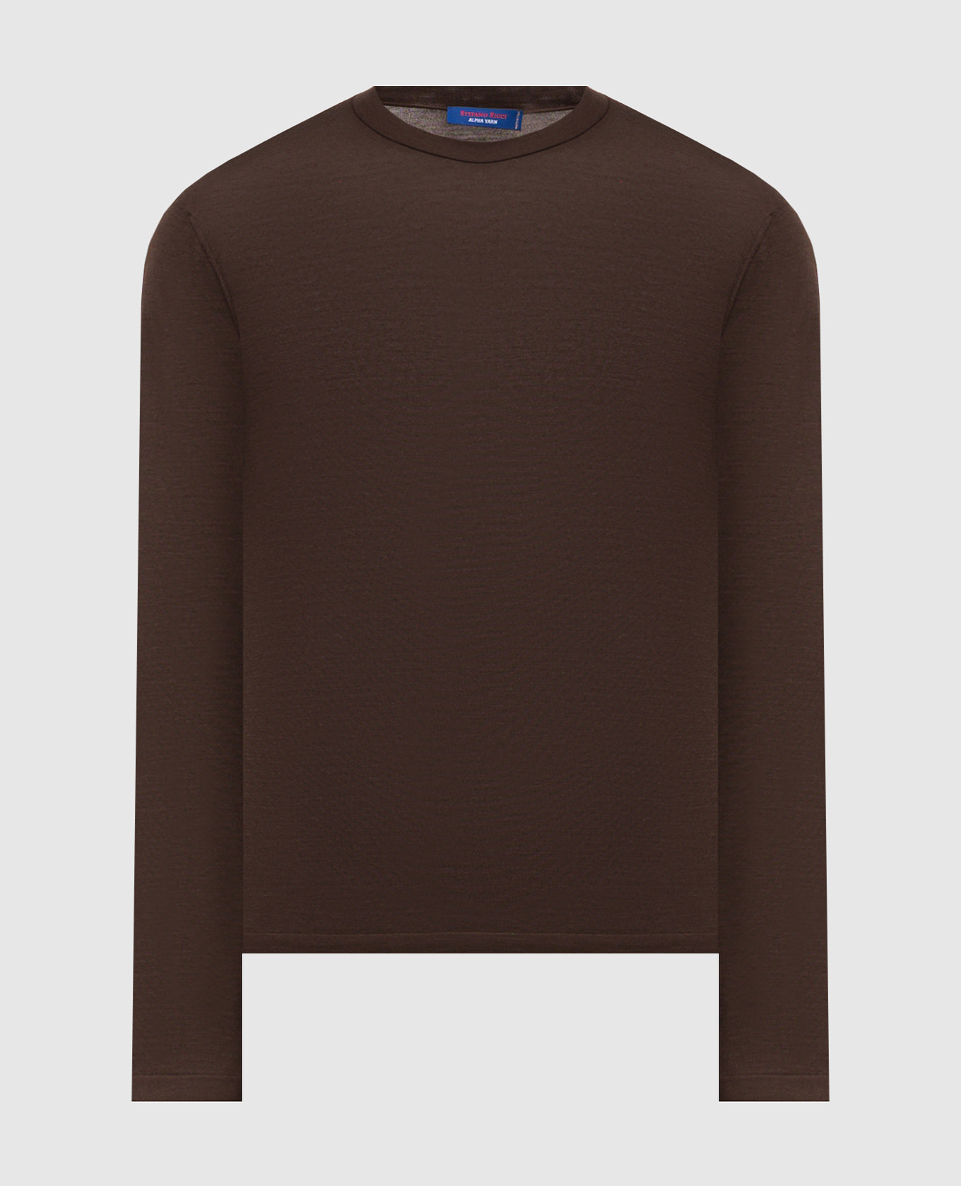

Brown cashmere jumper Stefano Ricci