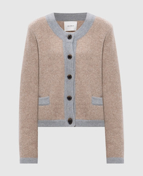 LISA YANG Beige cardigan Mari with cashmere 2024275
