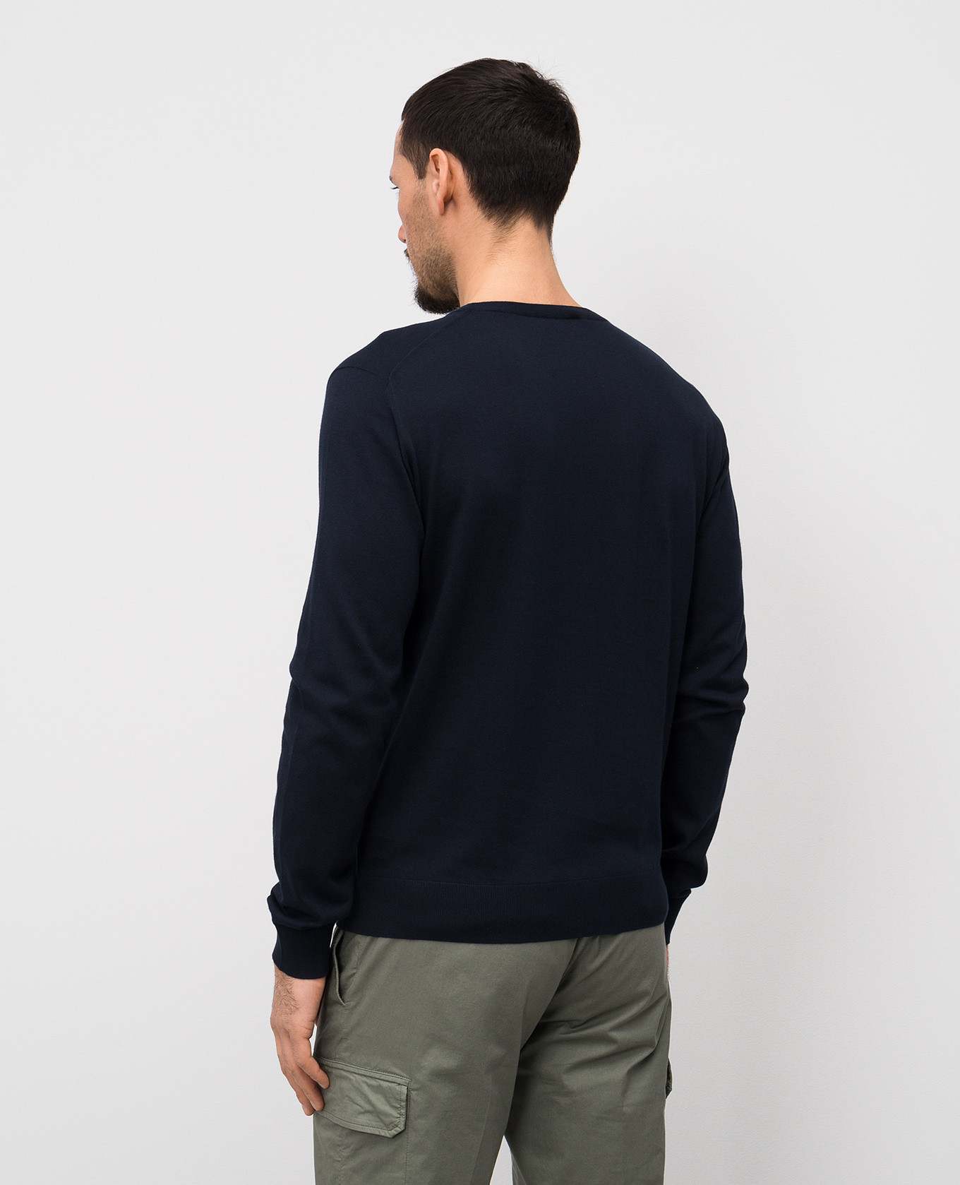 

Blue jumper with logo emblem Stefano Ricci