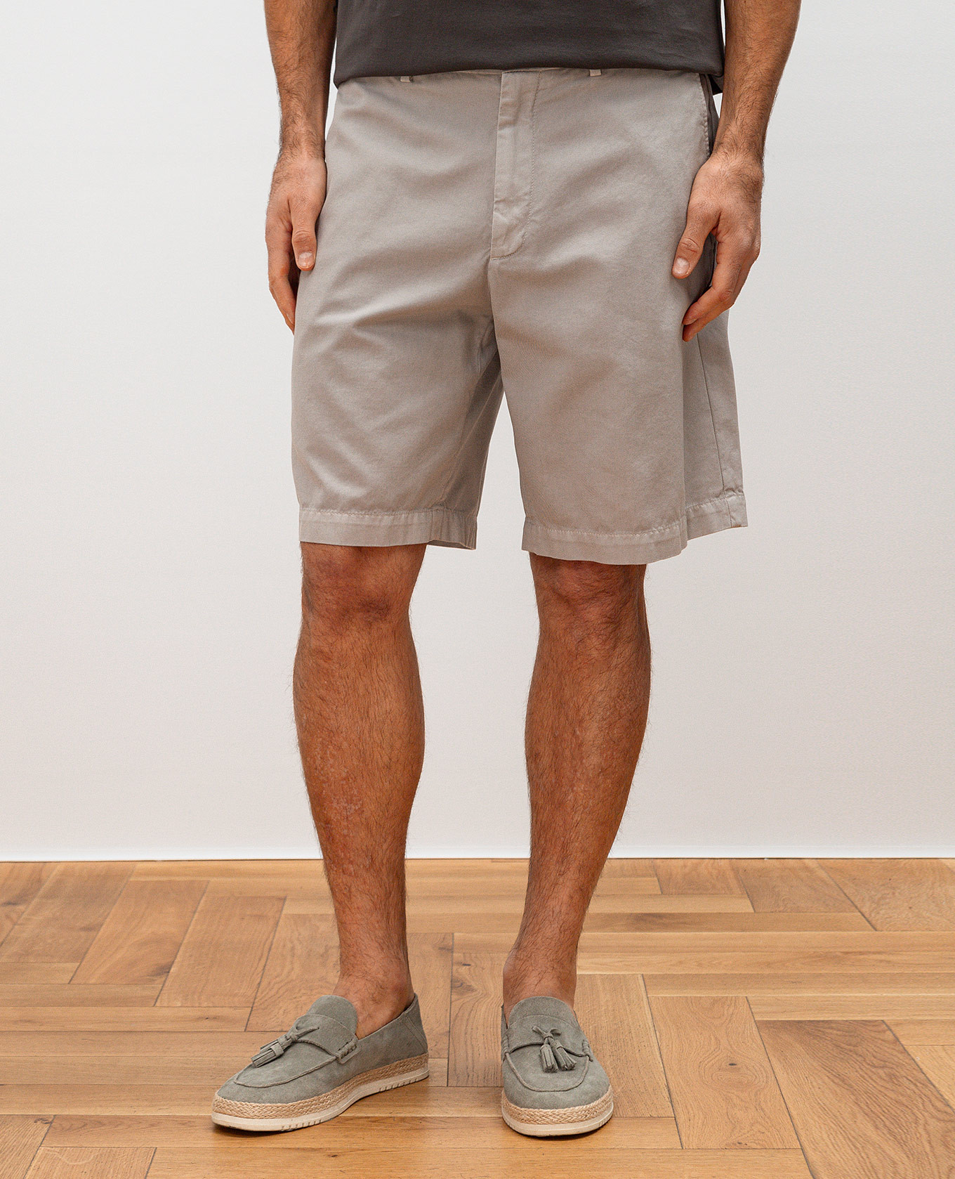

Grey Bermuda shorts Brunello Cucinelli