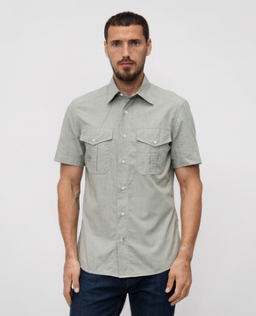 Brunello Cucinelli Green shirt MW6463009