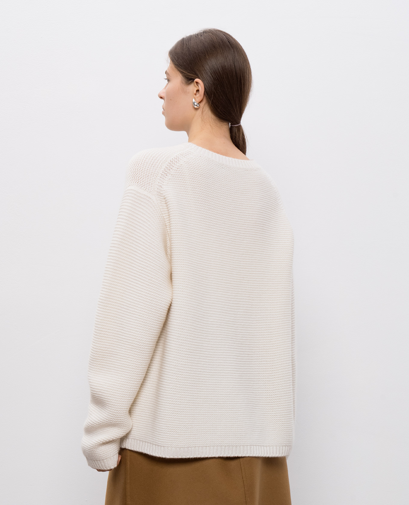 

MERIAN white cashmere sweater Sofie D`Hoore