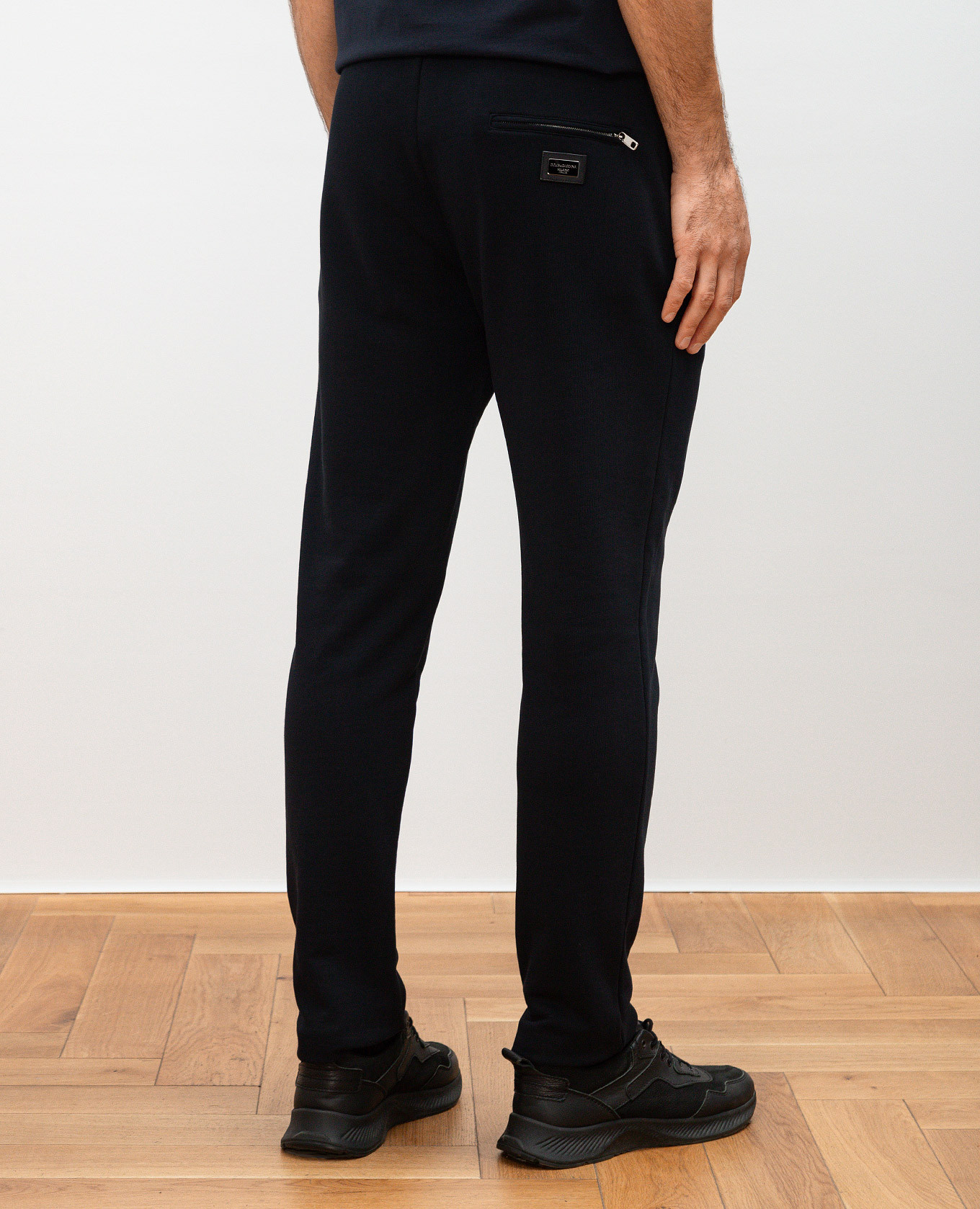 

Blue sweatpants with logo Dolce&Gabbana