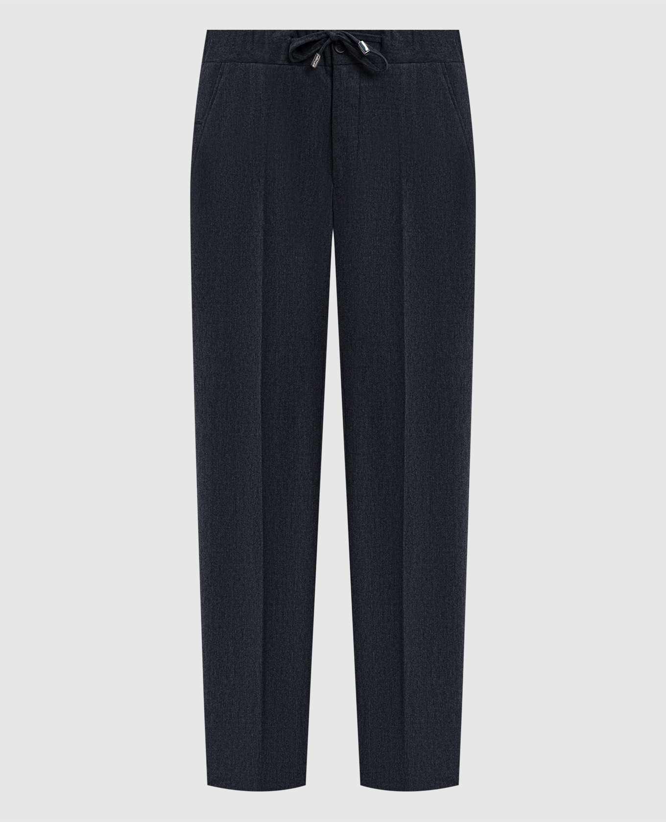 Gray wool pants Enrico Mandelli