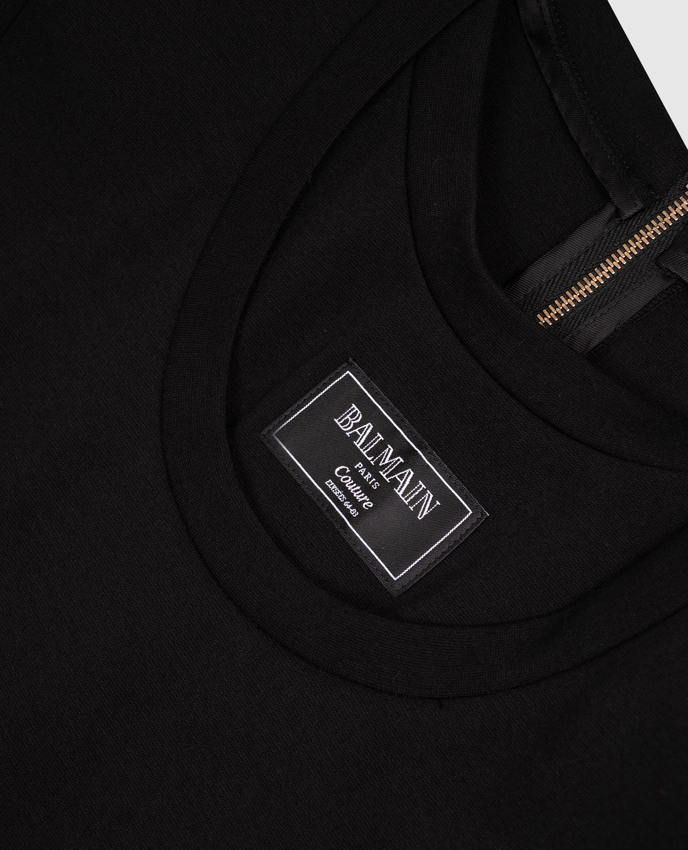 

Children's black dress with logo patch Balmain