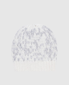 Peserico White cap with wool S36186F03B9196