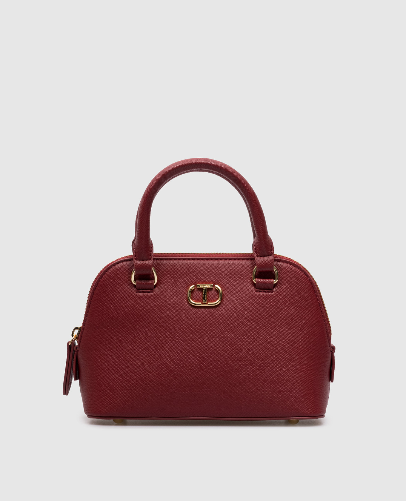 

Red mini bag with Oval T logo Twinset, Красный