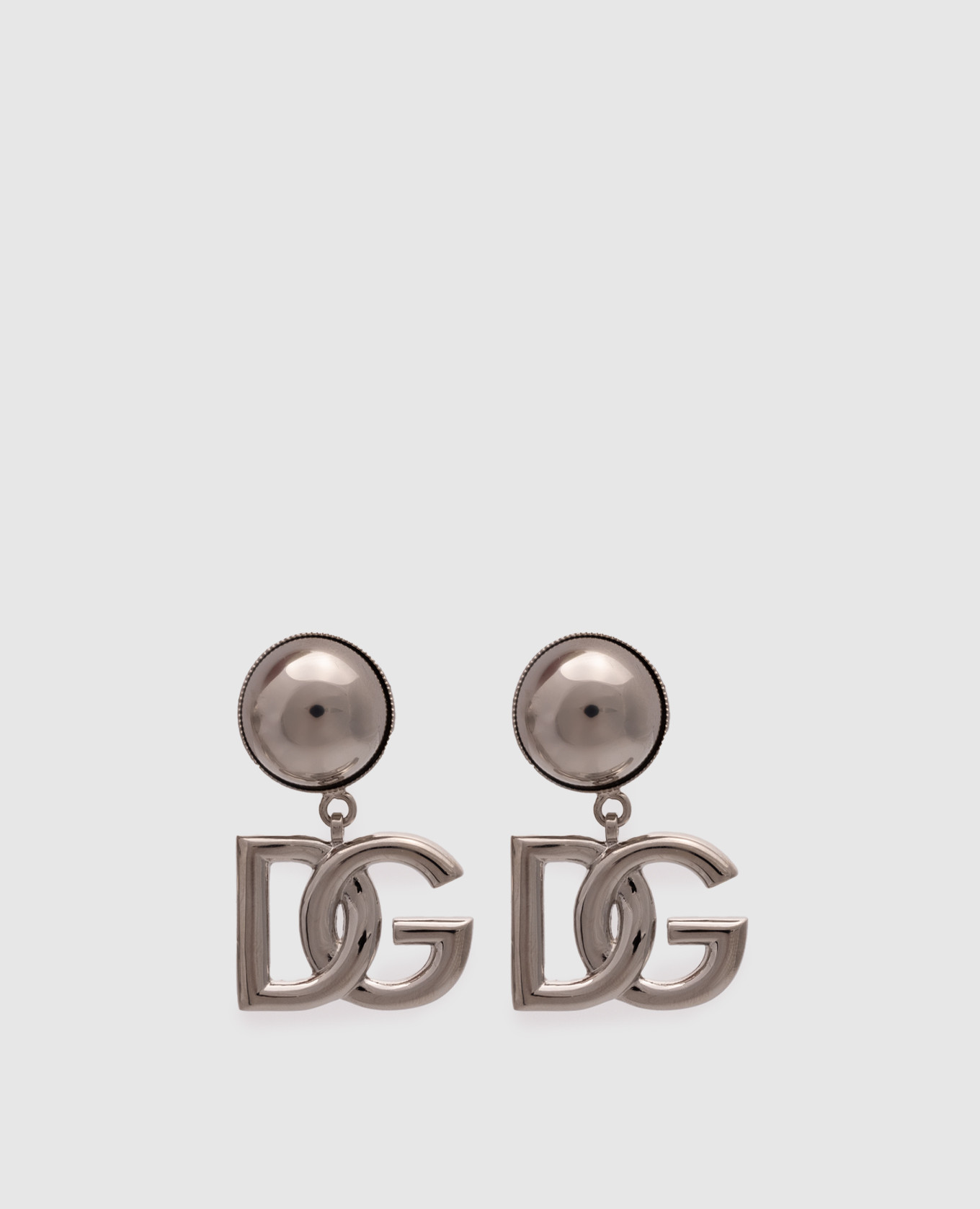 

Silver DG logo clip-on earrings Dolce&Gabbana