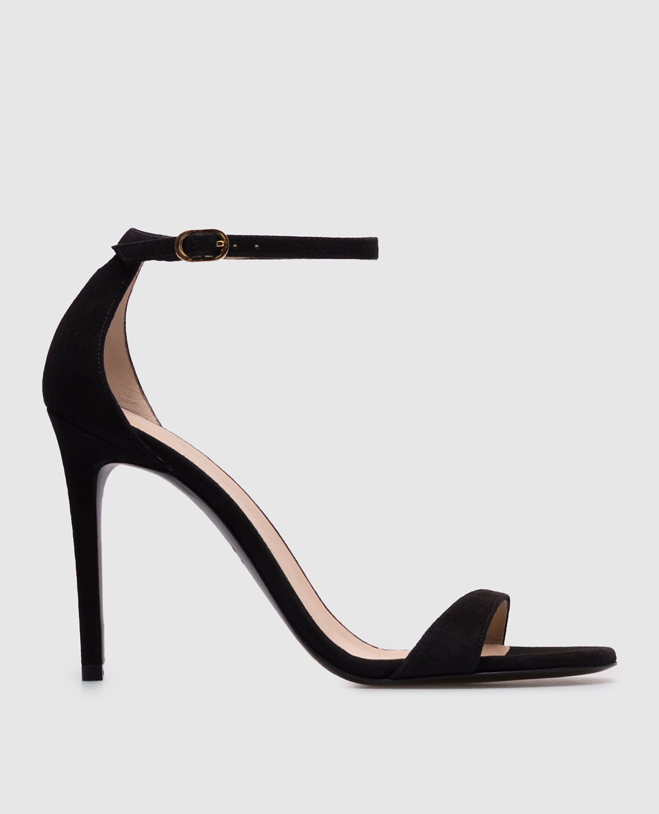 

Nudist II black suede sandals Stuart Weitzman