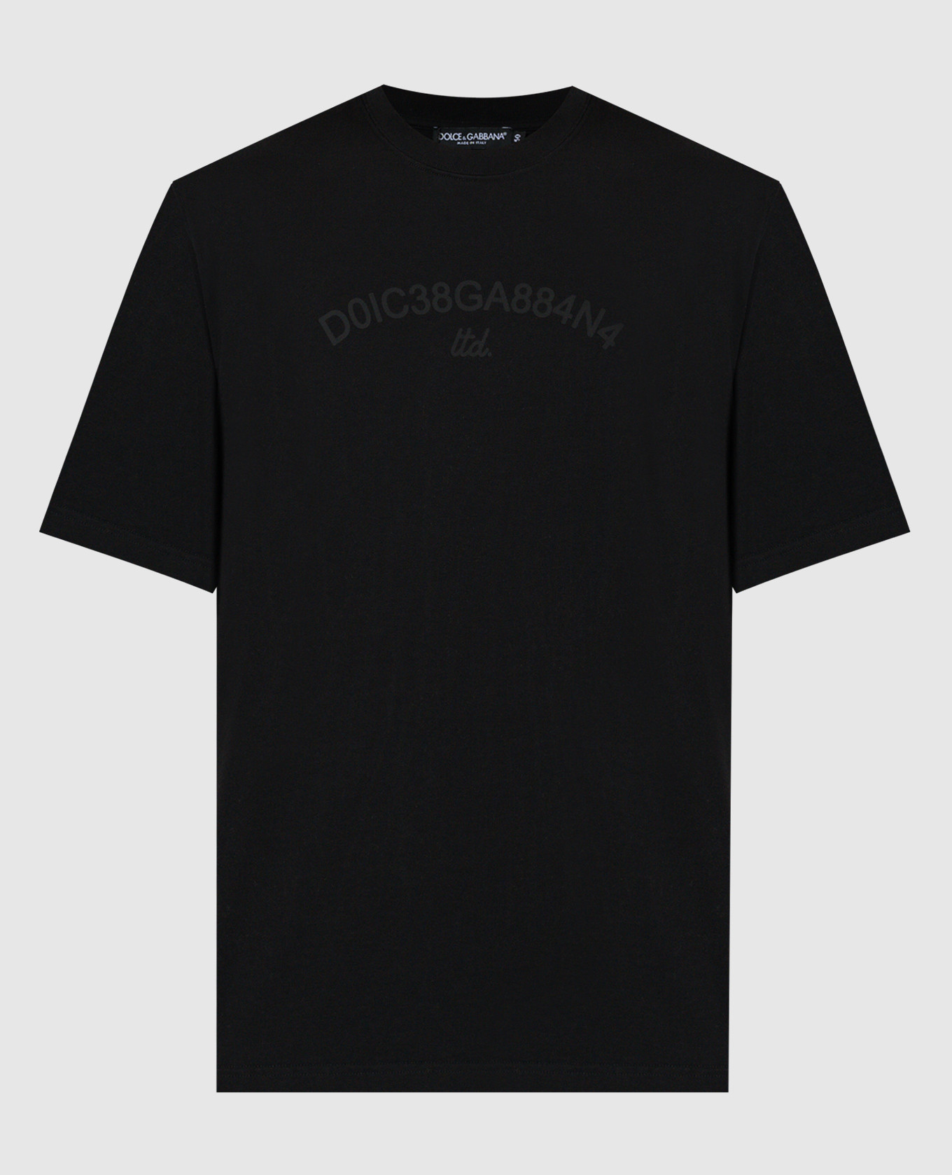

Black t-shirt with logo Dolce&Gabbana