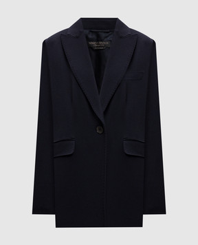 Marina Rinaldi Blue cashmere jacket CANAZEI
