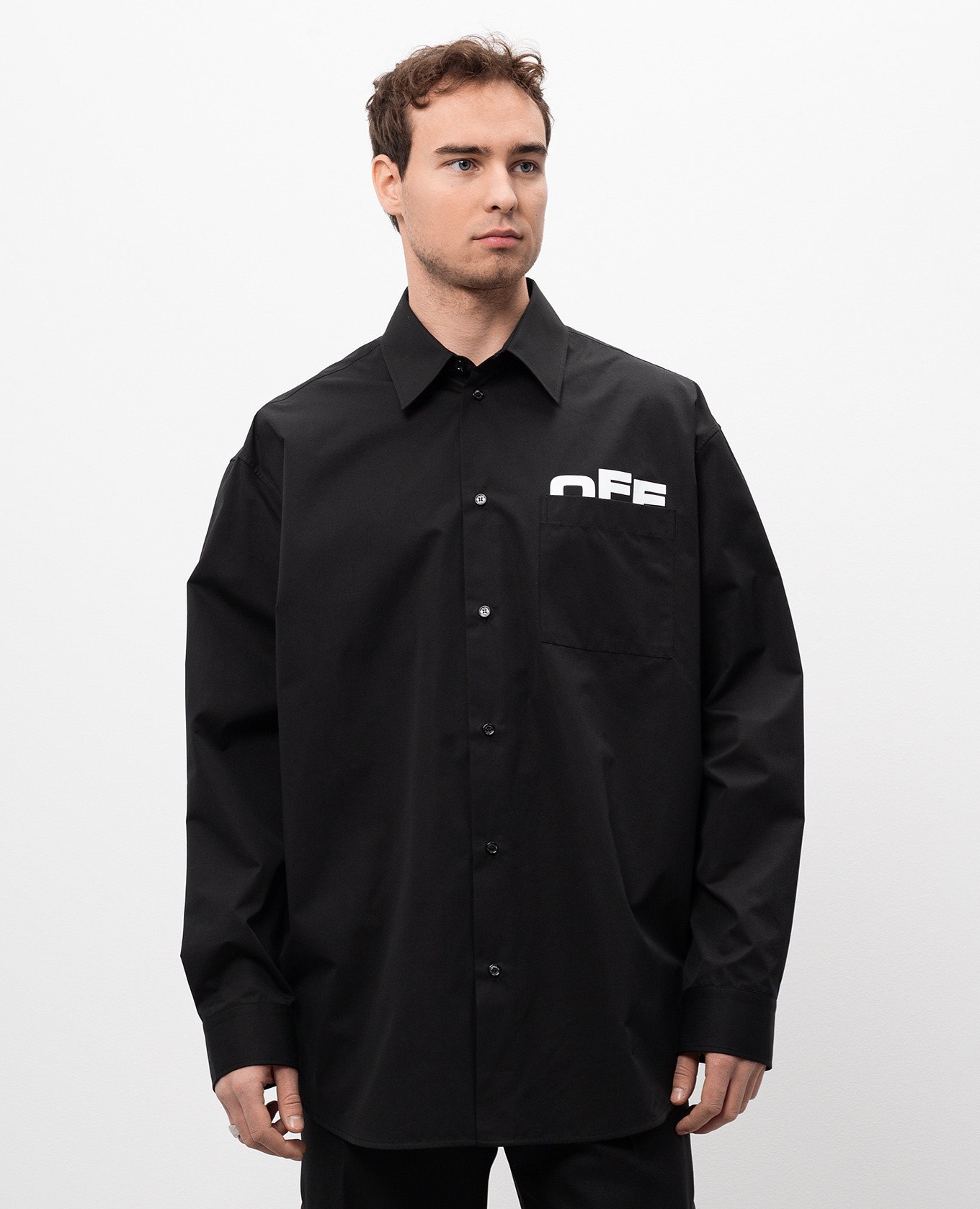 

Black shirt with logo Off-White
