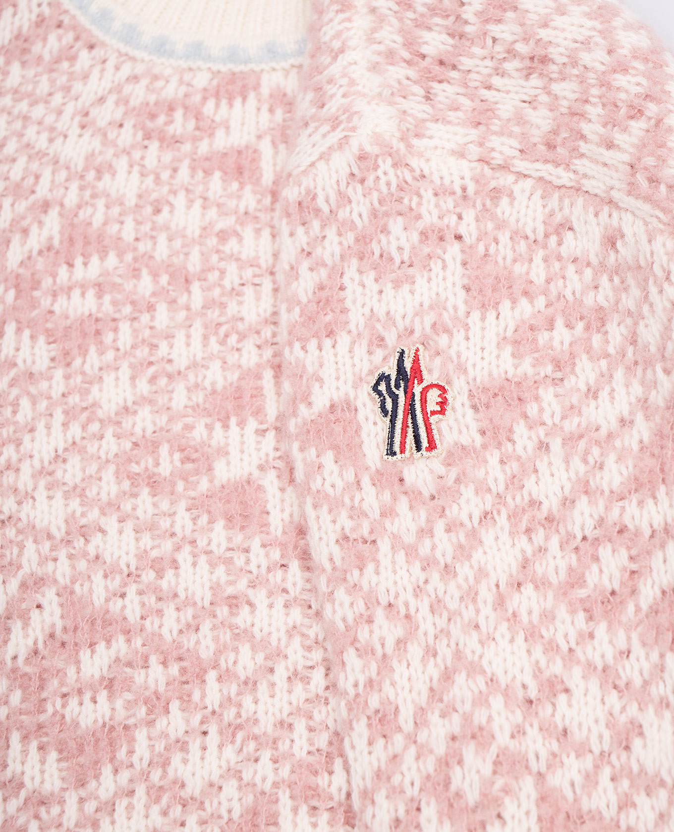 

Children's pink sweater with wool Moncler Grenoble ENFANT