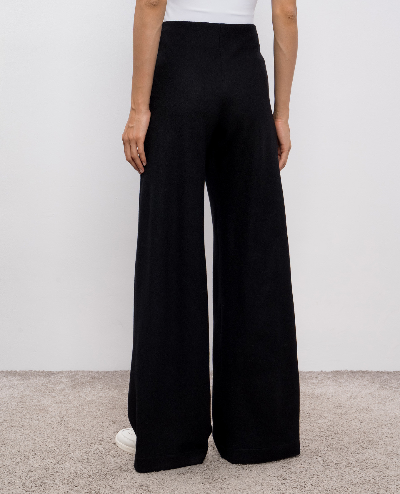 

Black wool, silk and cashmere pants Ermanno Scervino