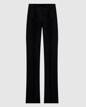 The Row Ali black flared pants 8621W3789