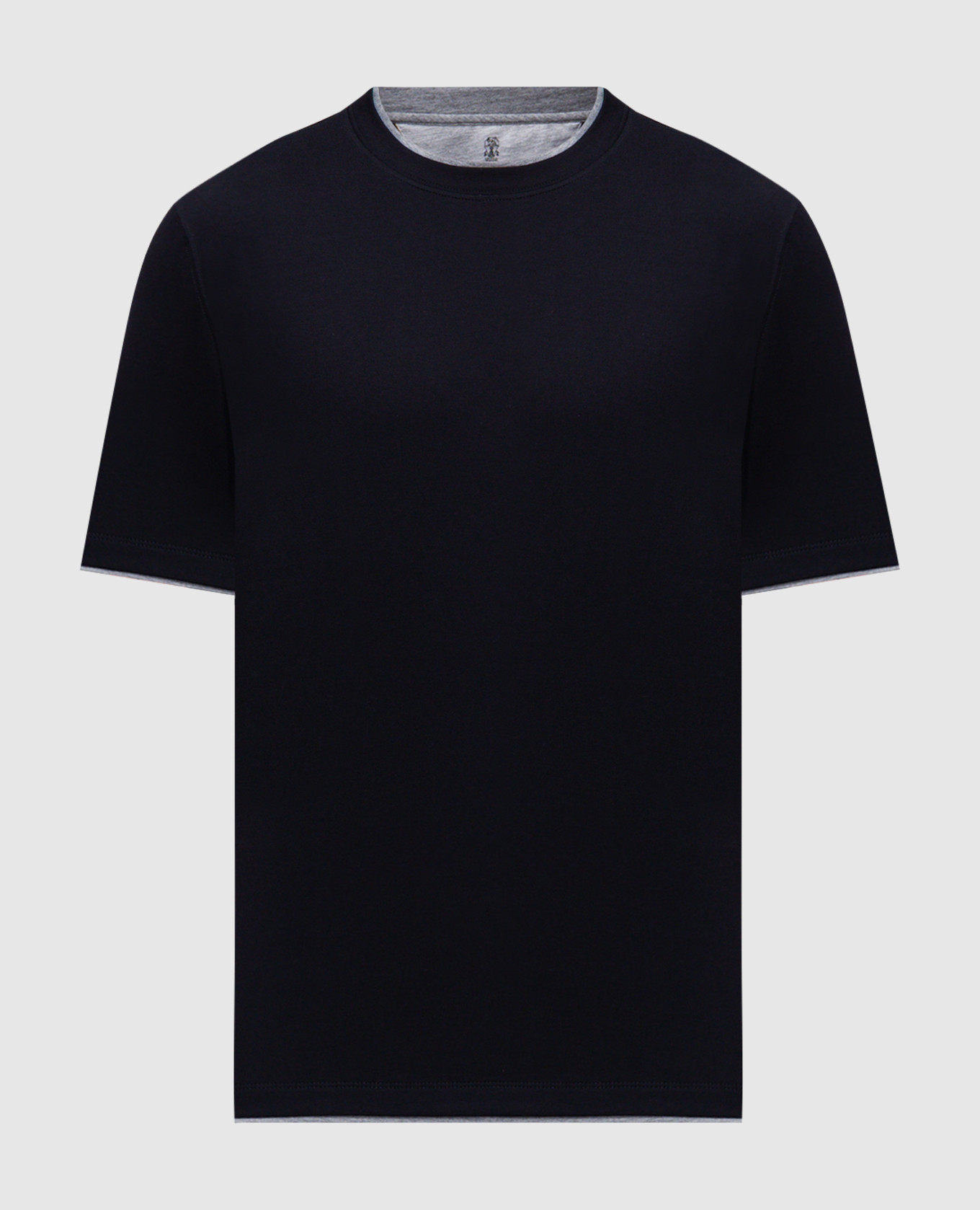 

Blue T-shirt Brunello Cucinelli