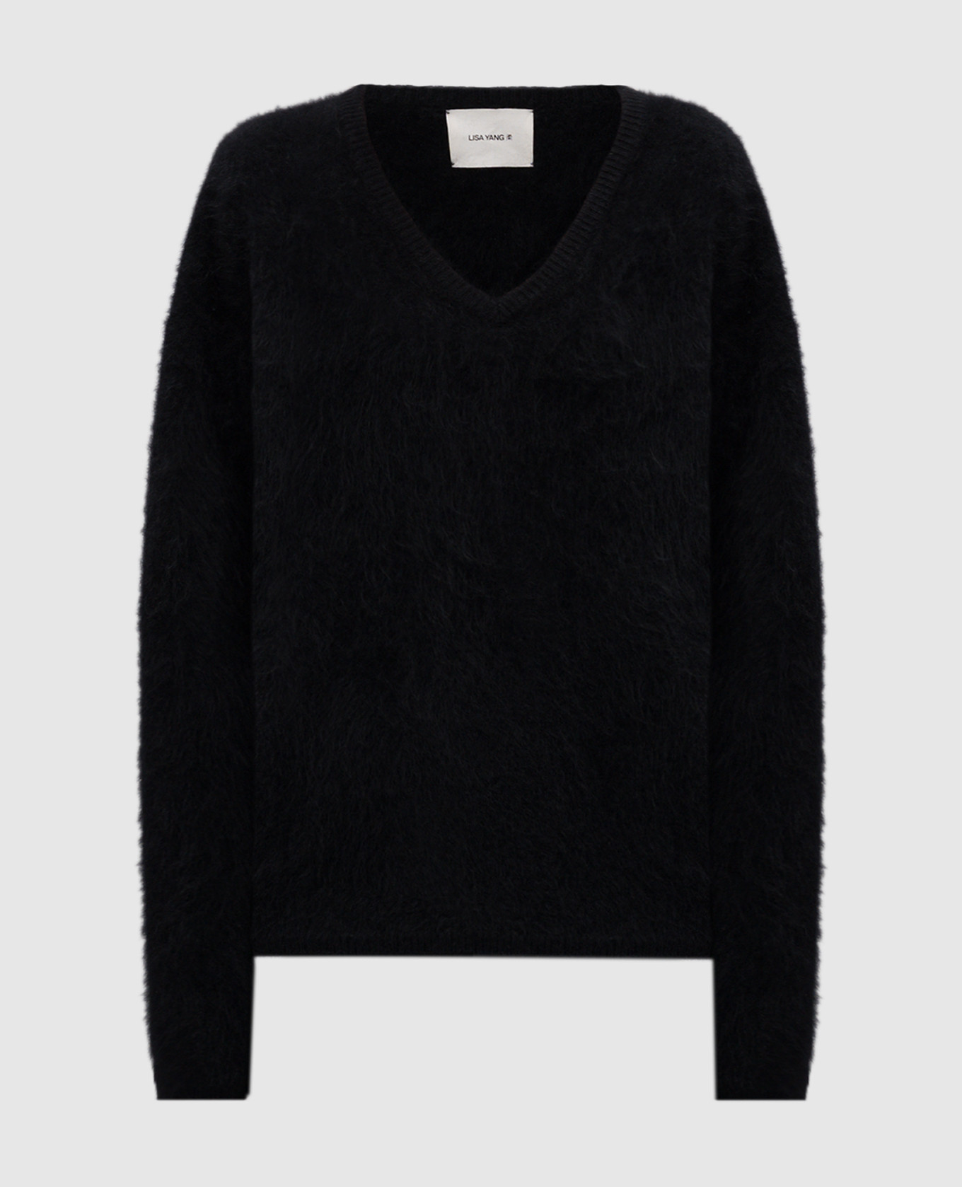 

Margareta black cashmere pullover LISA YANG