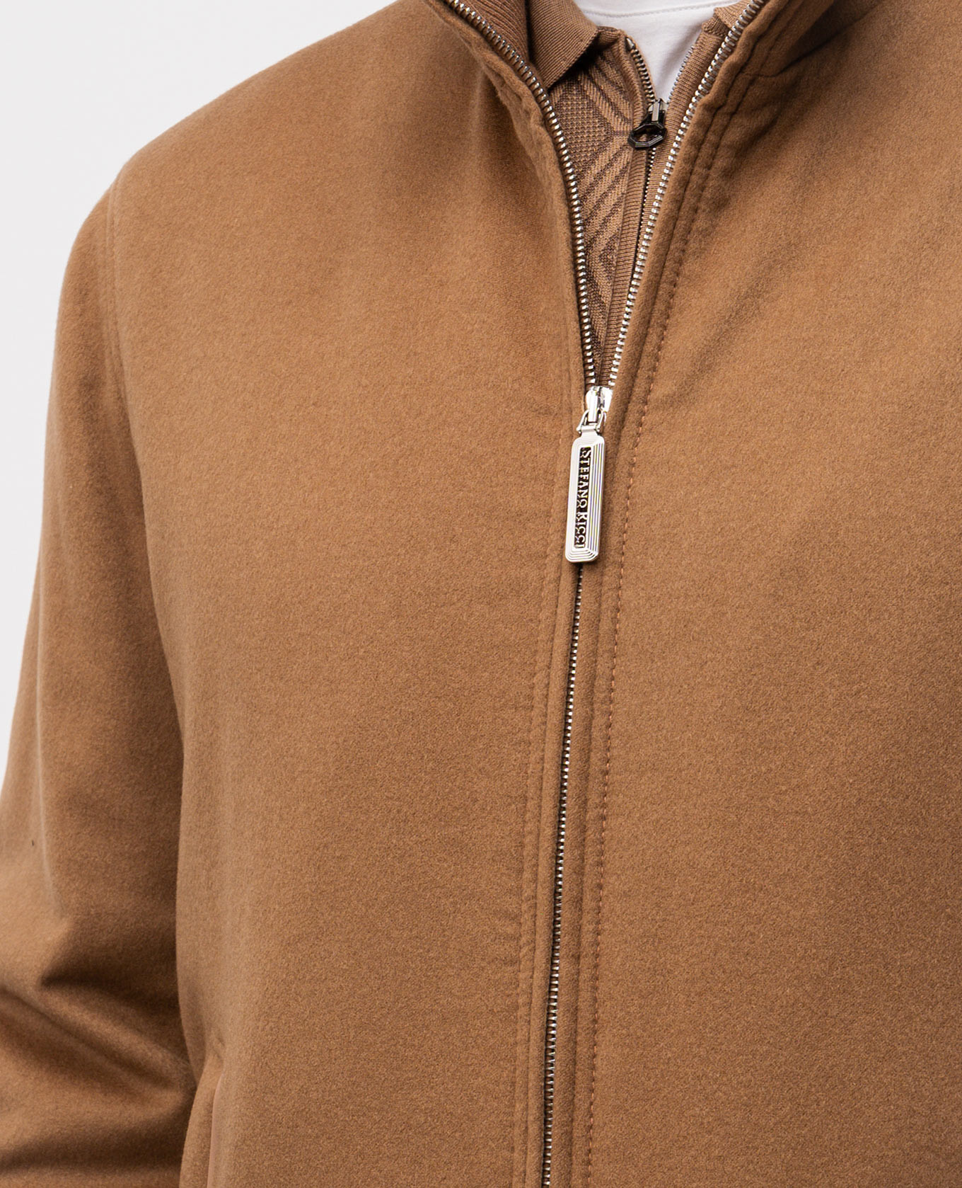 

Brown cashmere jacket Stefano Ricci