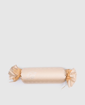 Blumarine Beige Caram pillow-roller with Swarovski crystals H0000170008